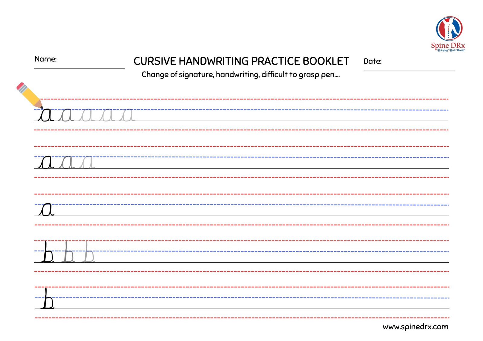 Spine & Handwriting