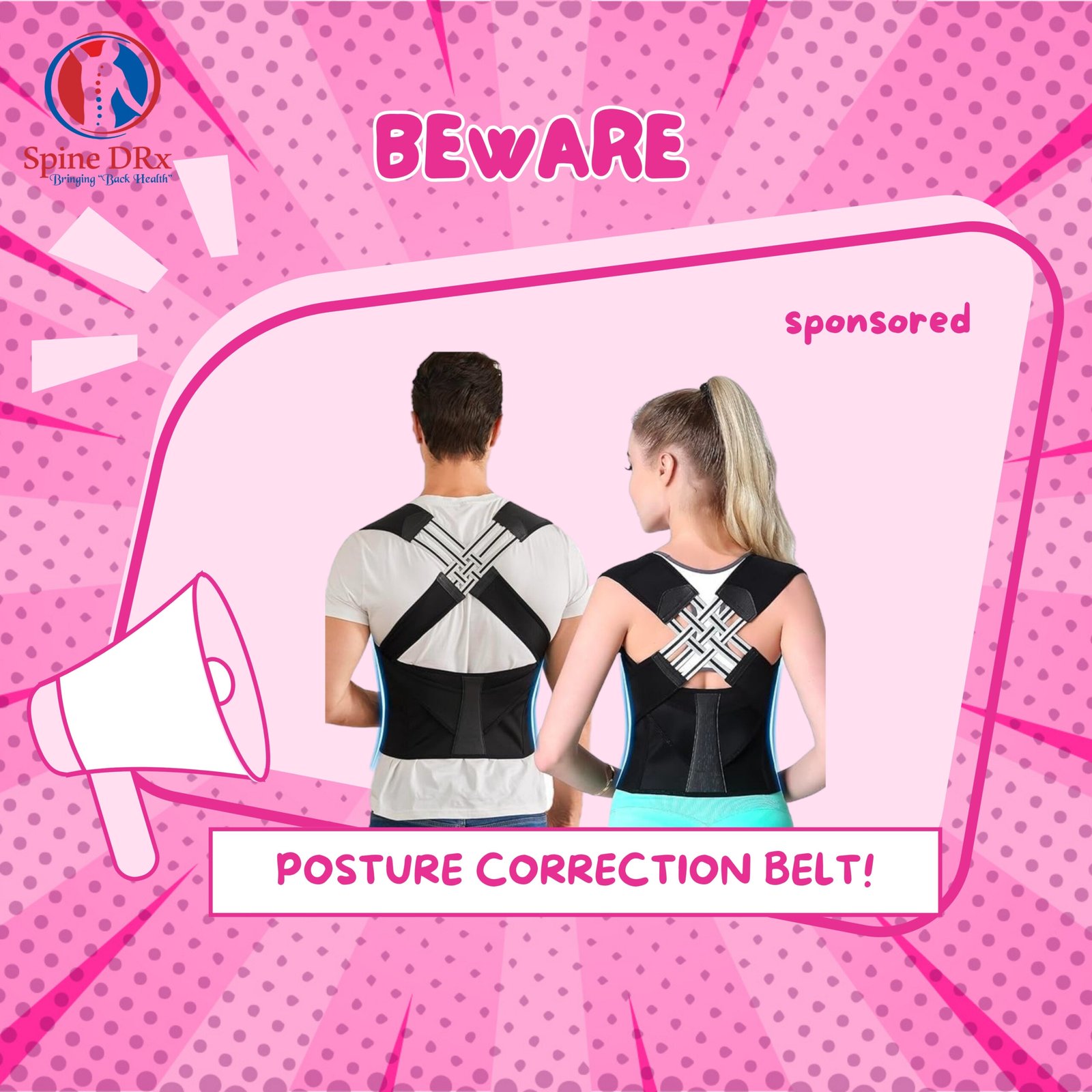 Spine & Posture correction brace