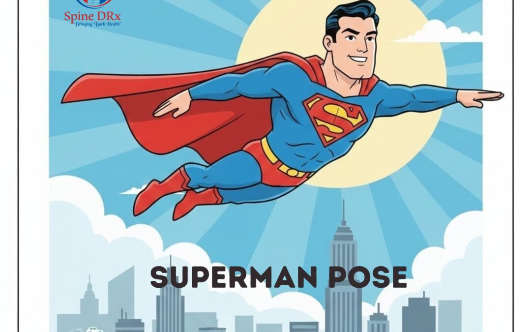 Spine & Superman pose