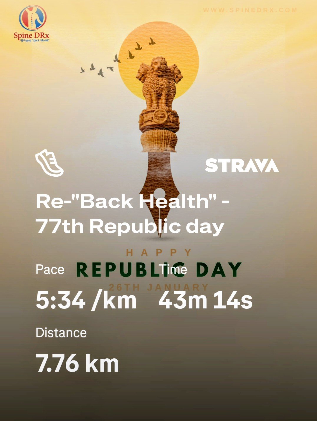 Spine & Republic day