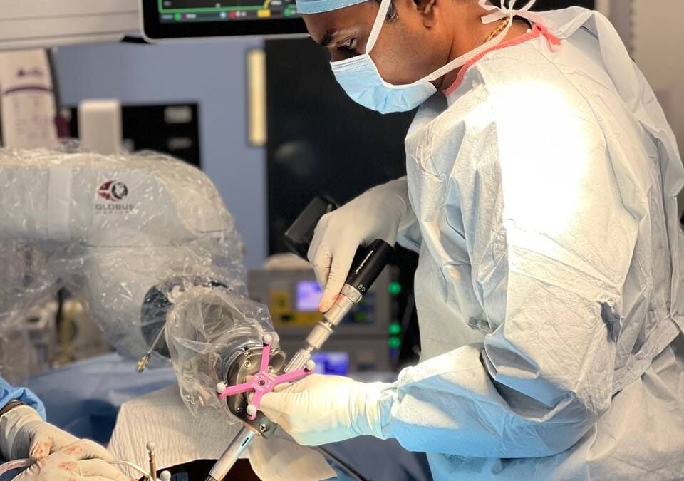 Robotic Scoliosis Surgery Using ExcelsiusGPS®